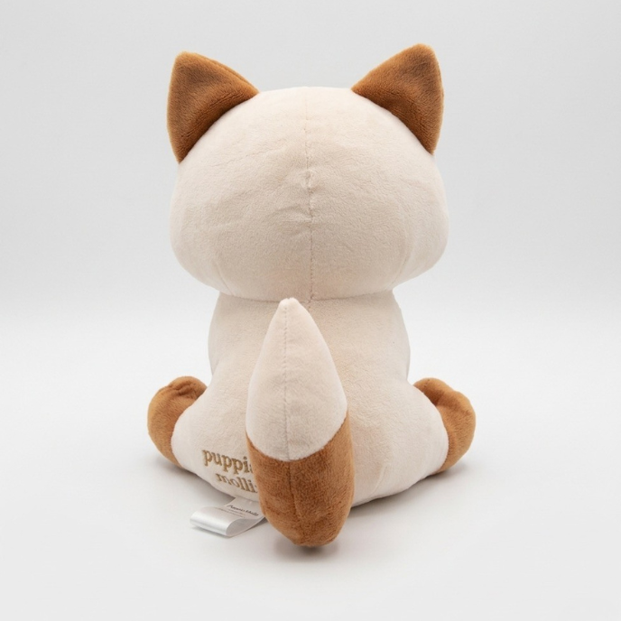 Moka — Peluche renard assise 25 cm Puppis Mollis