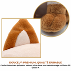 Moka — Peluche renard assise 25 cm Puppis Mollis
