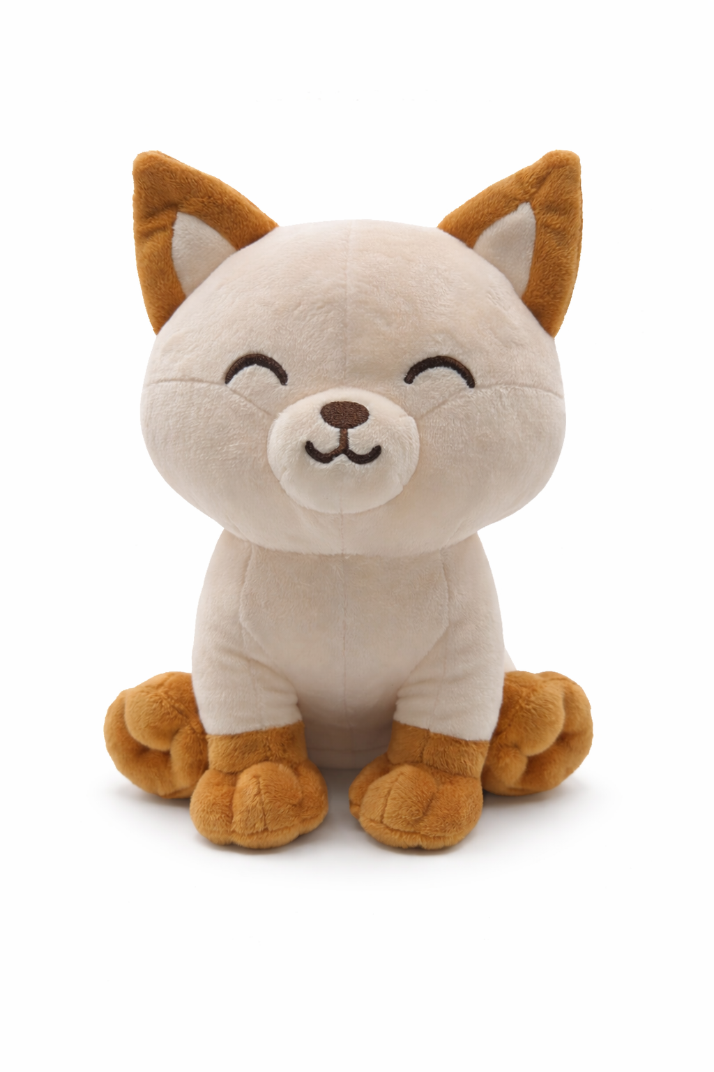 Moka — Peluche renard assise 25 cm